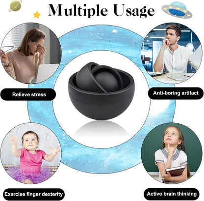 Fidget Toy for Adults, Fidget Gyro Toys for Ages 8-13, Cool Gadget Gifts for Boys Girls Teens Kids