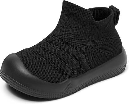 Eashi Baby Boy Girl Non-Skid Indoor Infant Walking Shoes Breathable Warm Elastic Sock Shoes with