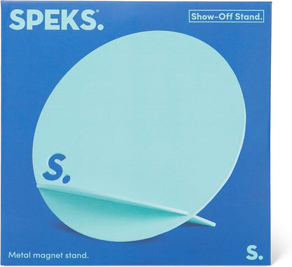 Speks Show Off Stand - Double Sided, Powder Coated Steel Magnetic Display Board - Mint - Magnets
