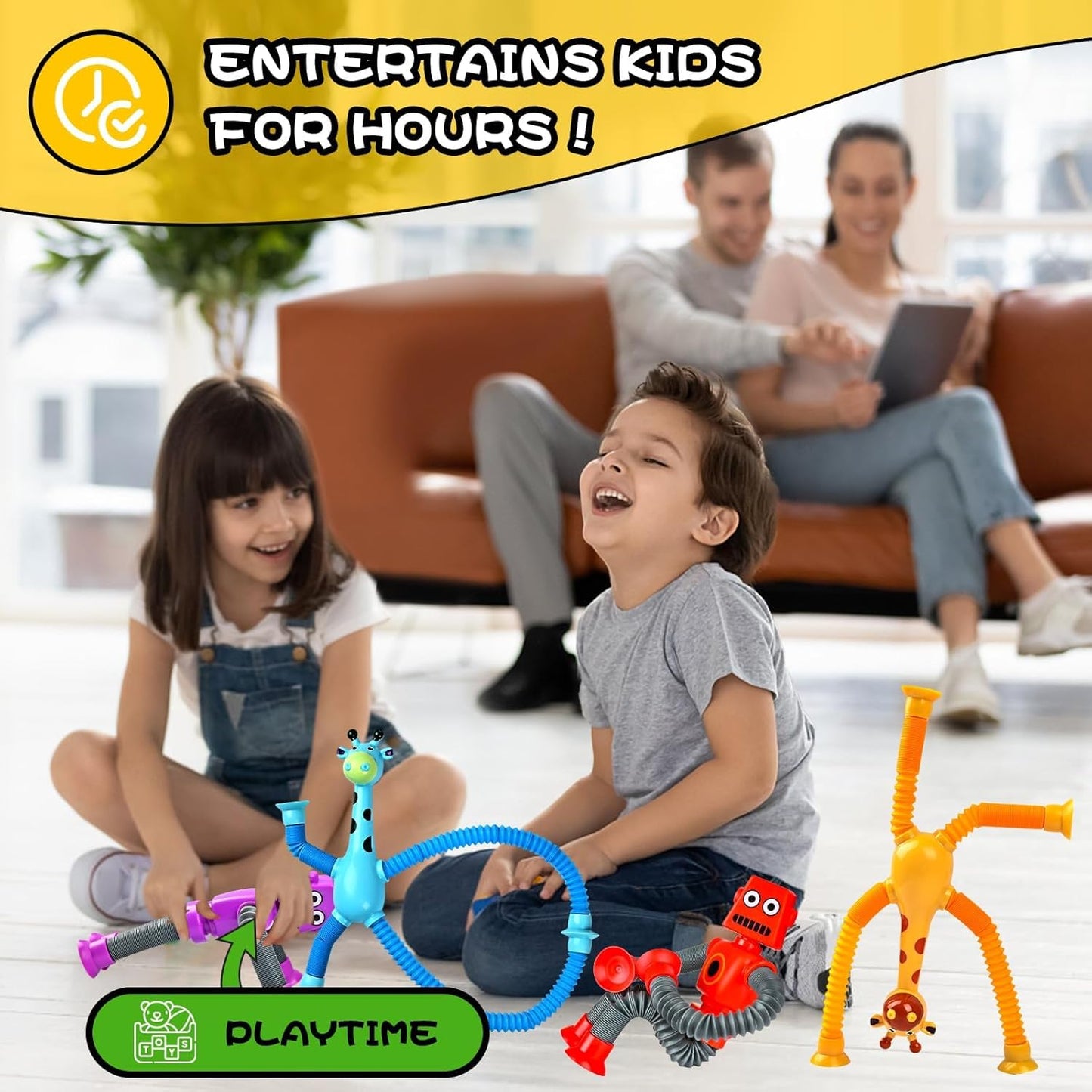 Robot Sensory Travel Toys 4Pcs for Toddlers Kid Boy Year Old Ages 3 4 5 6 7 8 9, Airplane
