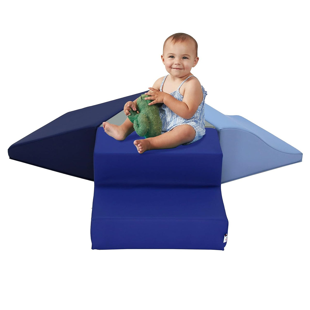 Factory Direct Partners 13799-NVPB SoftScape Toddler Playtime Junction 360 Climber, Indoor Active