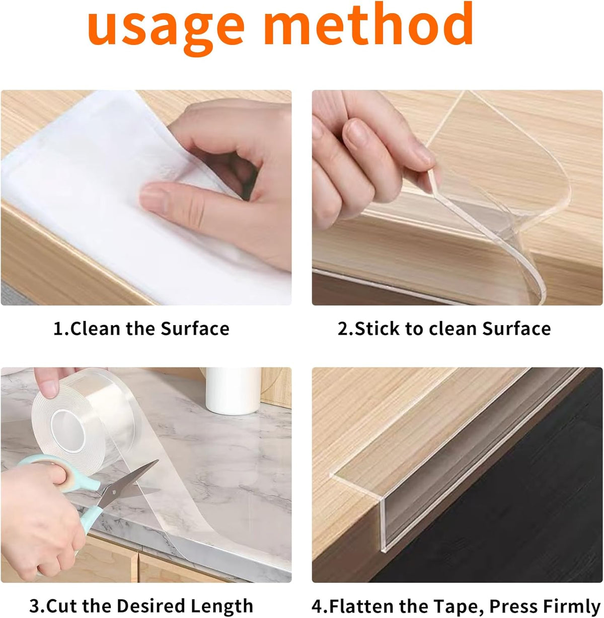 Edge Corner Protector Baby Proofing,Soft Clear Furniture Table Corner Guard & Edge Safety Cabinet