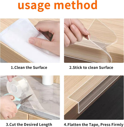 Edge Corner Protector Baby Proofing,Soft Clear Furniture Table Corner Guard & Edge Safety Cabinet