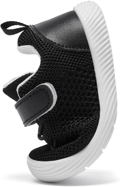 MORENDL Toddler Sneakers Baby Boys & Girls Barefoot Shoes Lightweight Breathable Walking Running