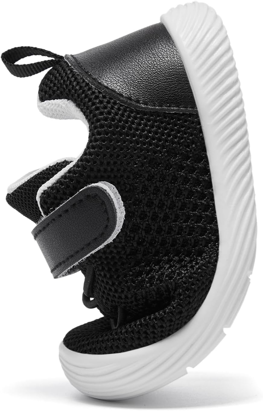 MORENDL Toddler Sneakers Baby Boys & Girls Barefoot Shoes Lightweight Breathable Walking Running
