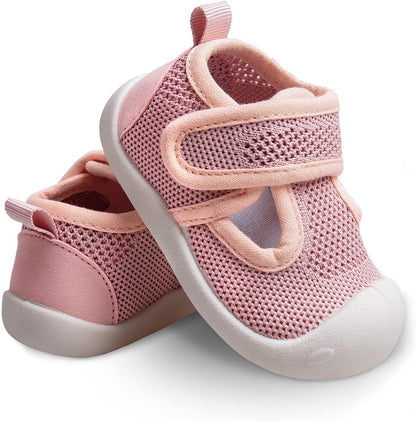 Baby First-Walking Shoes 1-4 Years Kid Shoes Trainers Toddler Infant Boys Girls Soft Sole Non Slip