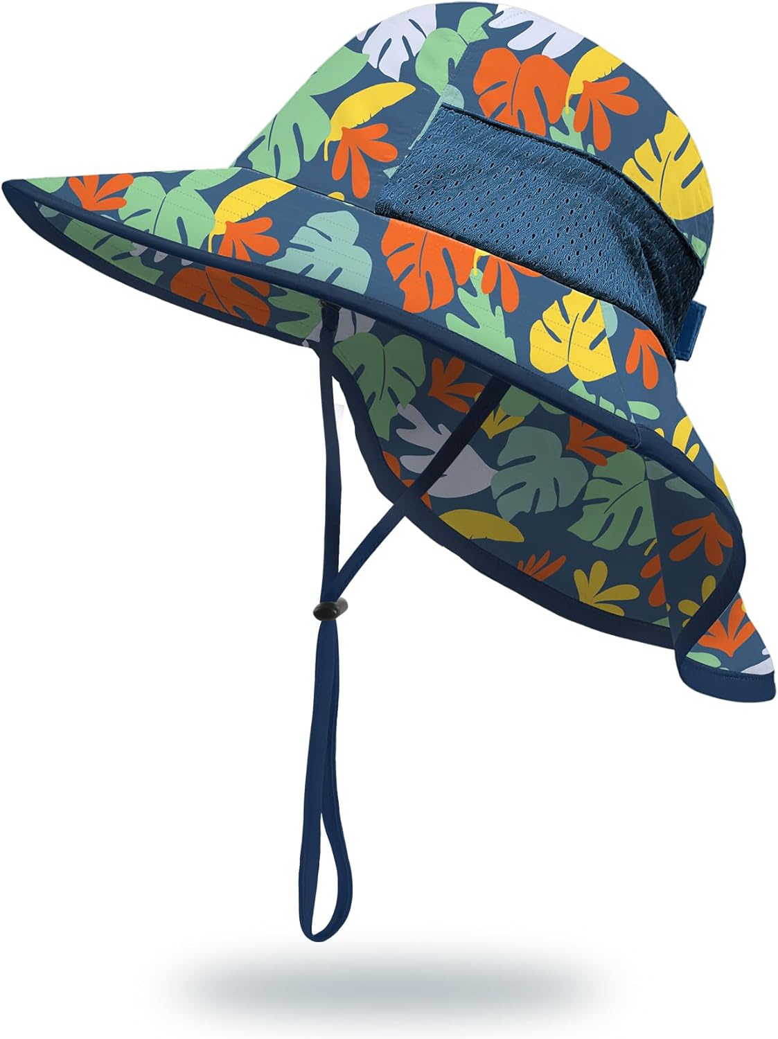 Baby Sun Hat with Neck Flap for Sun Protection Toddler Beach Hat UPF 50+ Outdoors 0-6 Years Boys