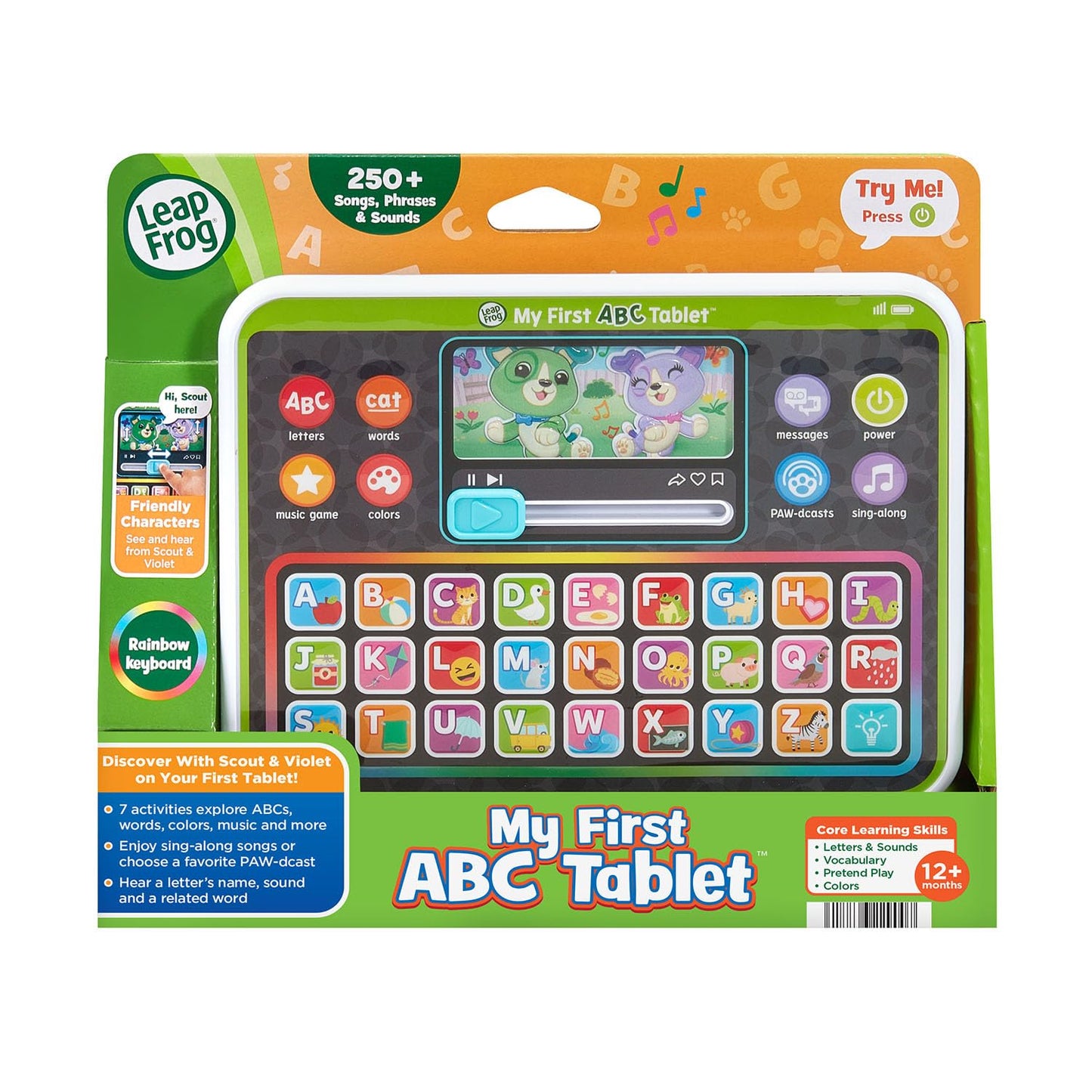 LeapFrog My First ABC Tablet Toddler Learning Toy