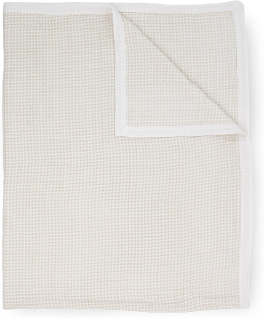 Little Unicorn Premium Quilted Throw | Super Soft, Multi-Layered Muslin XL Blanket| Great for Kids