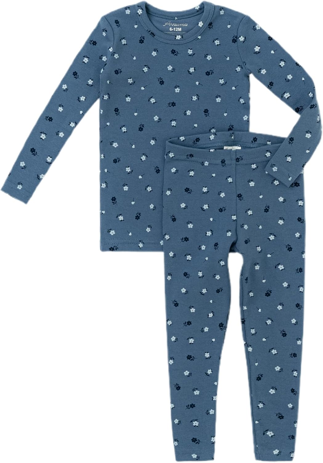 AVAUMA Baby Boys Girls Pajama Set 6M-7T Kids Cute Toddler Snug fit Pattern Design Pjs Cotton