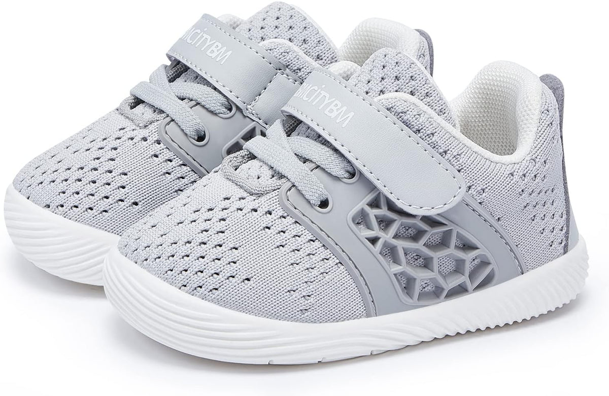 BMCiTYBM Baby Boy Girl Shoes Breathable Mesh Walking Shoes Lightweight Non-Slip Sneakers Infant