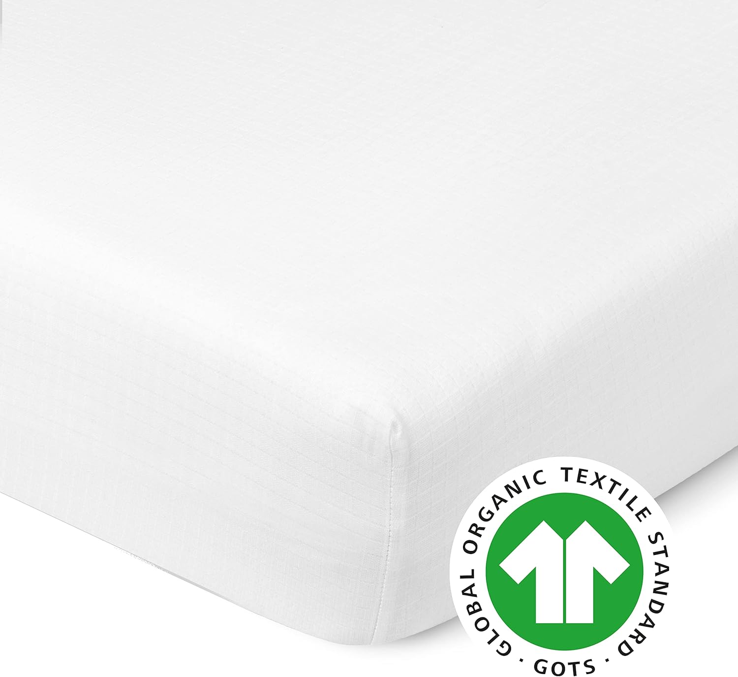 Newton Baby Organic Fitted Mini Crib Sheet (2-Pack) - Ultra-Breathable and Soft, 100% Organic