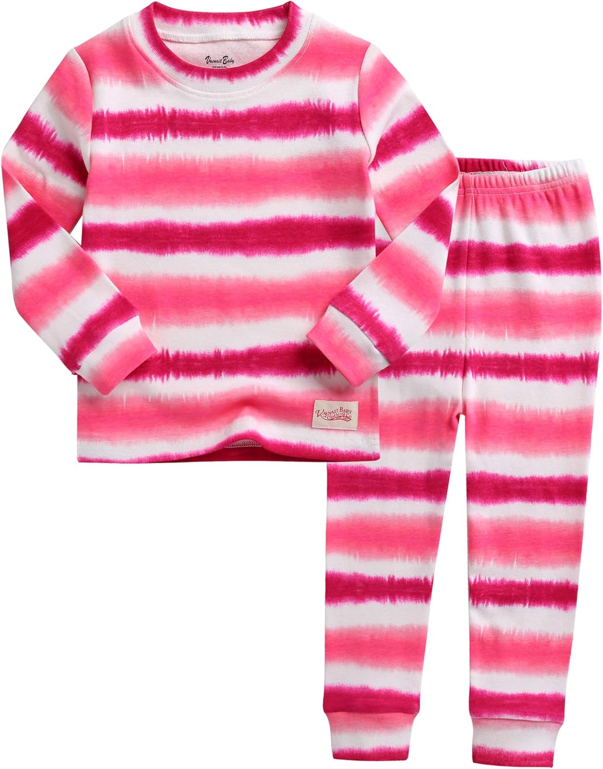 VAENAIT BABY 12M-12Y Toddler Kids Boys Girls 100% Cotton Marbling Tiedye Sung Fit Sleepwear Pajamas