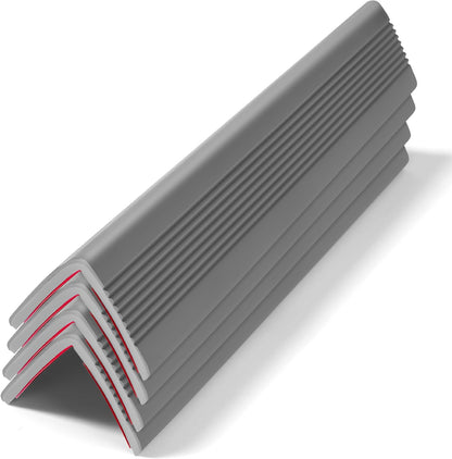 Wall Corner Protectors 4 Pack,1.57x1.57x23.62x0.12 inch PVC Double Side Proof Corner Guards for