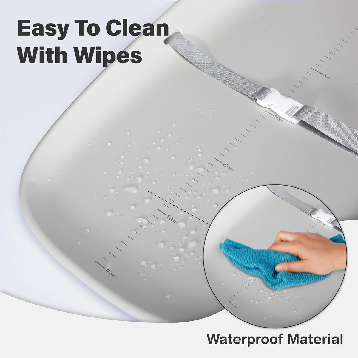 Baby Changing Pad, Soft, Lightweight and Portable, Waterproof and Easy to Clean, Large EVA Cushion