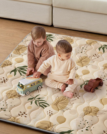 Blissful Diary Baby Play Mats for Floor, 50x50 Playpen Mat, Thicken Cushioning Padding Foam