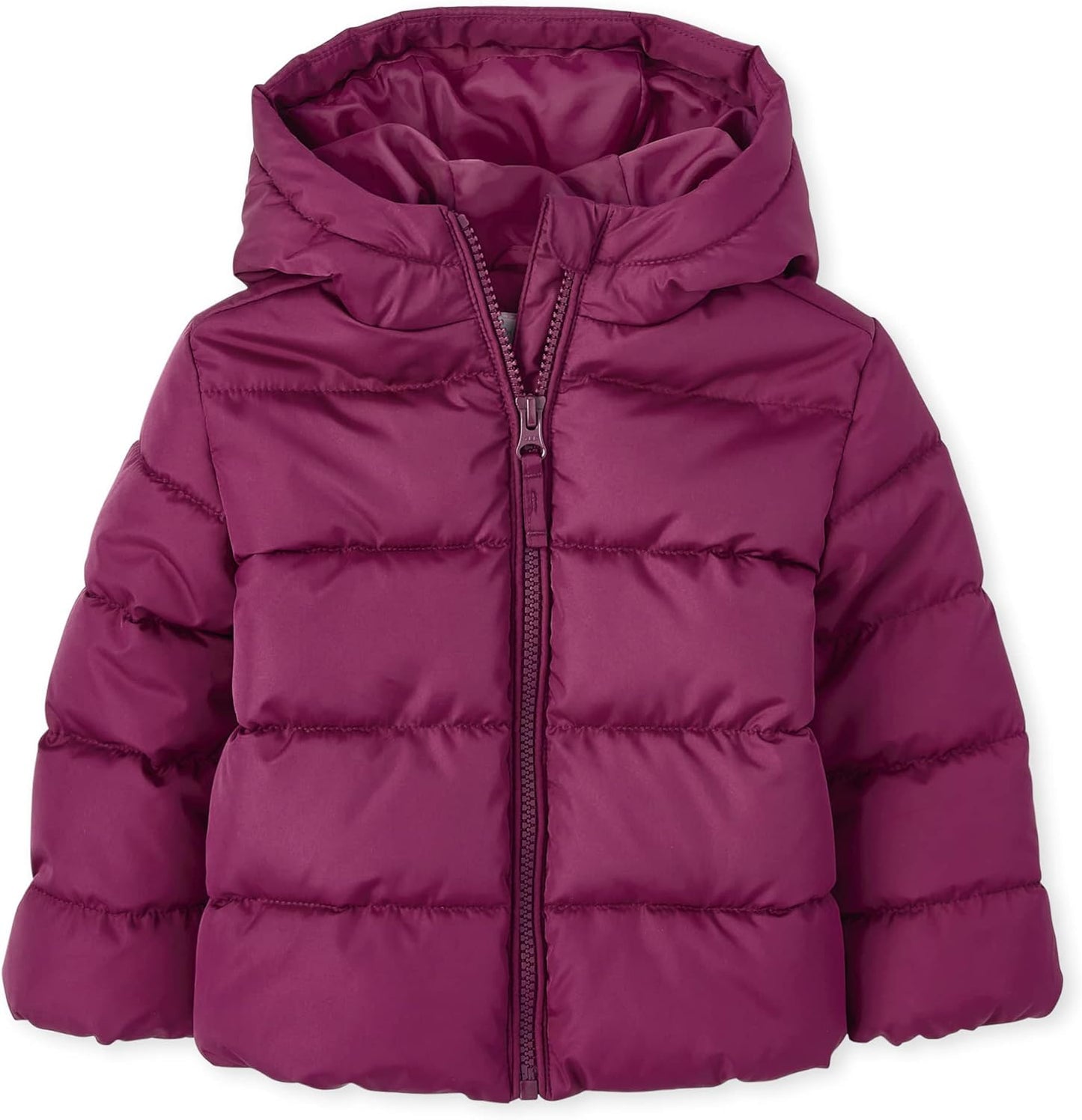 The Children's Place Baby and Toddler Girls' Medium Weight Wind-Resistant, Water-Resistant Puffer