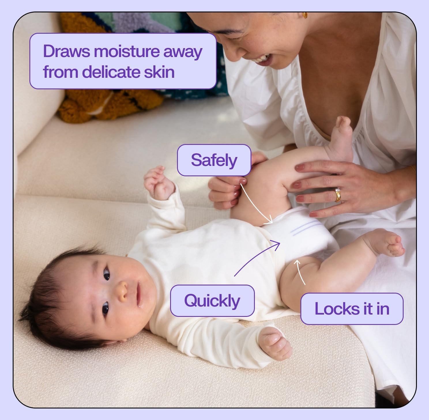 Freestyle Diapers – (Size 3) Hyper Absorbent & Non-Toxic – Disposable Diapers for Sensitive Skin