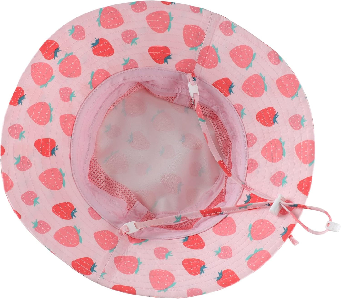 Home Prefer UPF50+ Wide Brim Sun Hat Boys Girls Sun Protection Hat Zoo Beach Swim Safari Bucket Hat