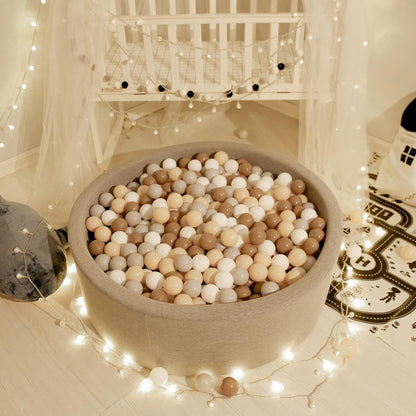 GOGOSO Balls for Ball Pit - Plastic Ball for Toddlers 1-3, Baby Kids Ball Pool Decoration 50 100