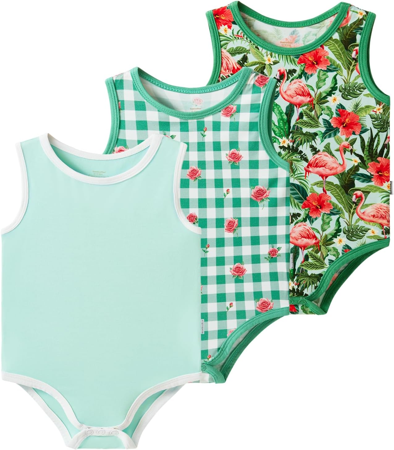 Baby Boy Girl Pajamas Toddler Infant Unisex Sleeveless Sleep Bodysuit Sleepwear Newborn Snap Snug