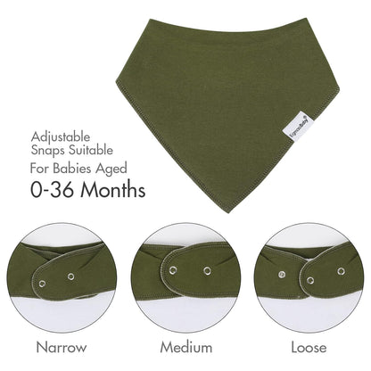 Baby Bandana Drool Bibs for Boys Girls,Super Absorbent Triangle Baby Bibs for Drooling and