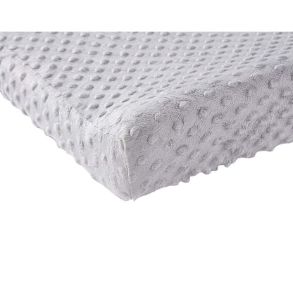 Baby Changing Pad Cover, Super Soft Plush Dot Diaper Changing Table Covers for Baby Girls and Boys