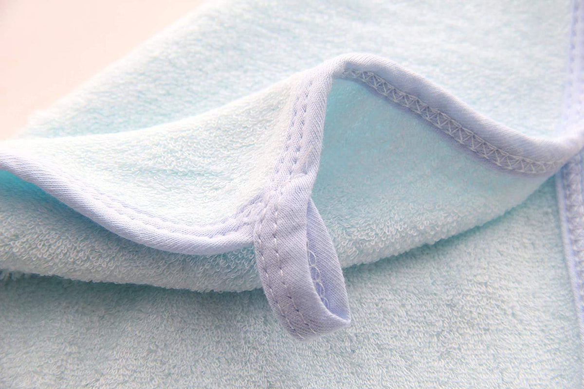 HIPHOP PANDA Baby Washcloths, Rayon Made from Bamboo - 2 Layer Ultra Soft Absorbent Newborn Bath