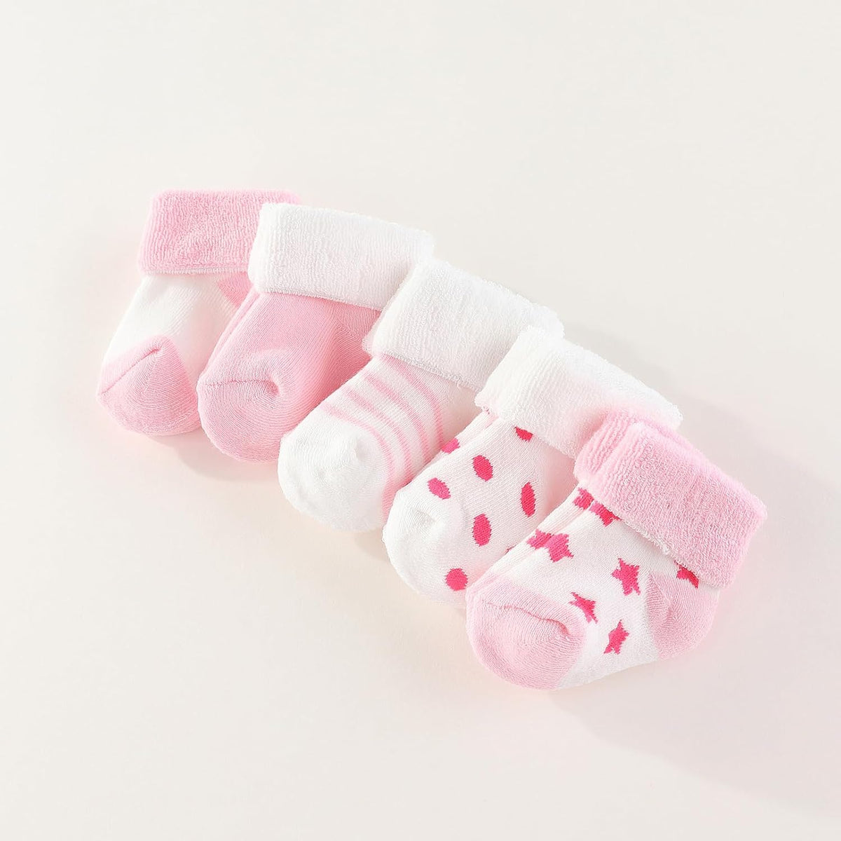 Baby Hats Mittens and Socks Set Cotton Newborn Hat Beanie Soft Infant Girls Boys Caps Gloves 0-6