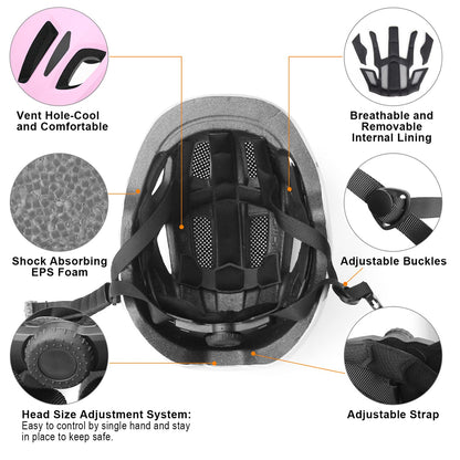 GLAF Baby Bike Helmet Toddler Helmets for 1 Year Old and up Infant Girls Boys Multi Sport