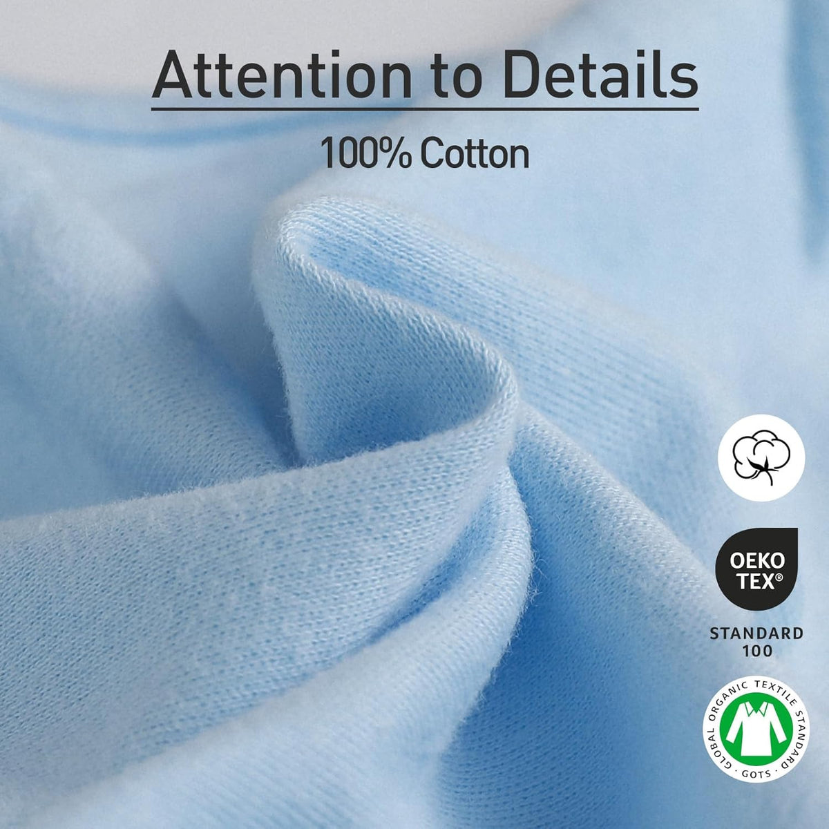 GLLQUEN BABY Swaddle Sleep Sack - 3 Pack Infant Swaddles for Newborn, Baby Swaddling Sack 0-3