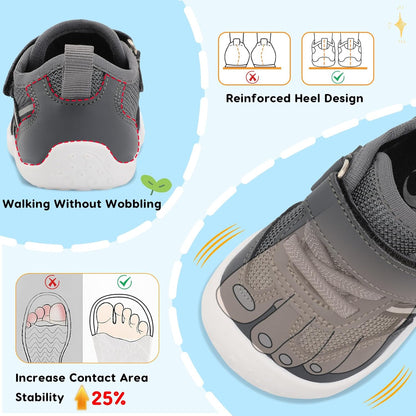 Scurtain Baby Shoes Boy Girl First Walking Shoe Infant Crib Breathable Sneakers Lightweight