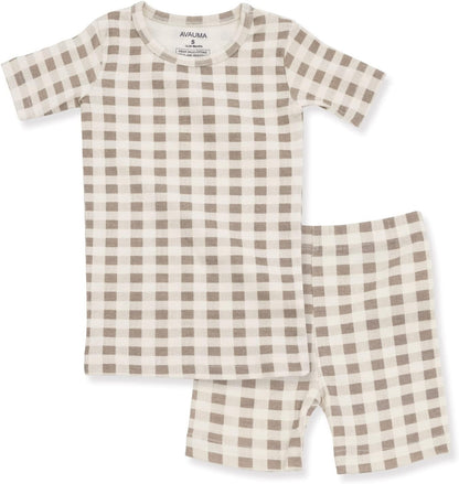 AVAUMA Baby Boys Girls Pajama Set 6M-7T Kids Cute Toddler Snug fit Pattern Design Pjs Cotton
