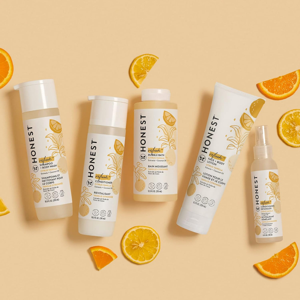 The Honest Company 2-in-1 Cleansing Shampoo + Body Wash | Gentle for Baby | Naturally Derived