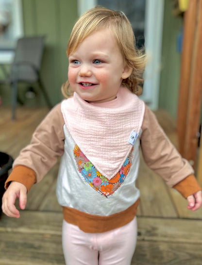 DiaperSquad's Baby Bibs for Drooling and Teething, Bibs for Boys, Baby Girl - Solid Cotton Baby