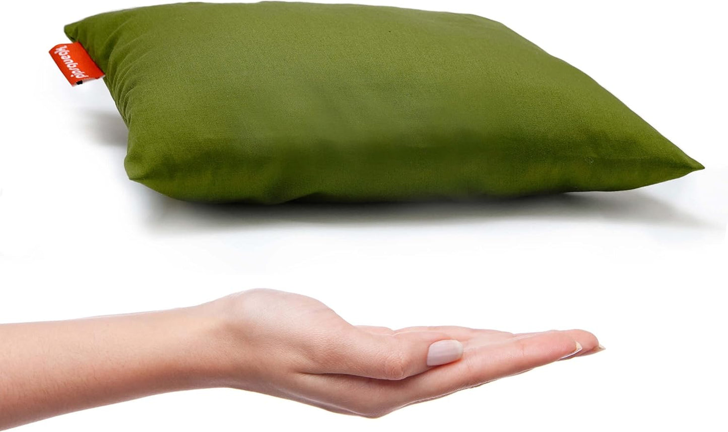 Pipsqueak Microfiber Pillow - Small, Mini, Tiny - 11 x 7 in - Perfect for Travel, Cars, Airplanes