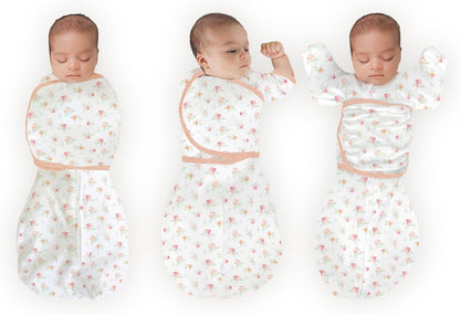 SwaddleDesigns 6-Way Omni Swaddle Sack Arms Up Swaddle for Newborn, More Options to Calm Startle