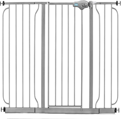 Regalo Easy Step 49-Inch Extra Wide Baby Gate, Includes 4-Inch and 12-Inch Extension Kit, 4 Pack of