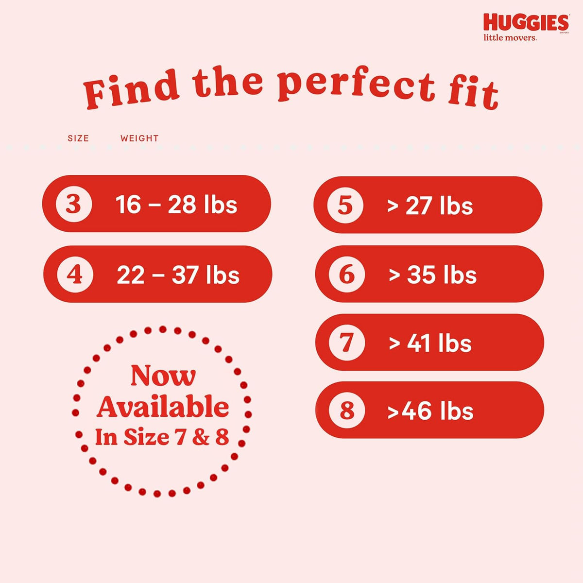 Huggies Size 6 Diapers, Little Movers Baby Diapers, Size 6 (35+ lbs), 50 Count (2 packs of 25)