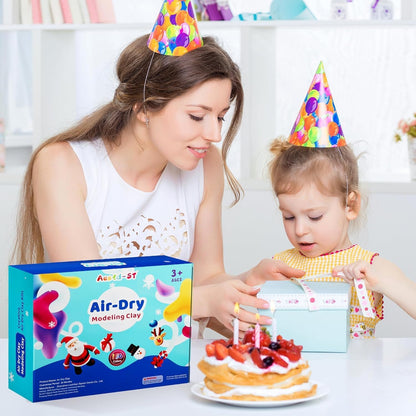 Air Dry Clay 156 Colors, Modeling Clay for Kids, Model Magic Clay, DIY Molding Clay Kit with