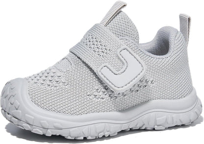 Newsonet Baby Shoes Boys Girls First Walking Breathable Non Slip Walker Sneakers Soft Sole 6 9 12