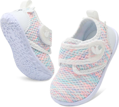 FEETCITY Baby Walking Shoes Barefoot Baby Shoes Infant Sneakers Newborn Crib Shoe Lightweight