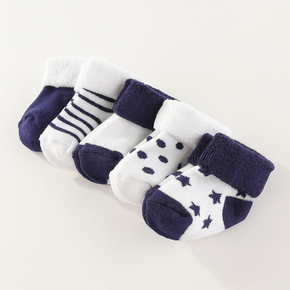 Baby Hats Mittens and Socks Set Cotton Newborn Hat Beanie Soft Infant Girls Boys Caps Gloves 0-6