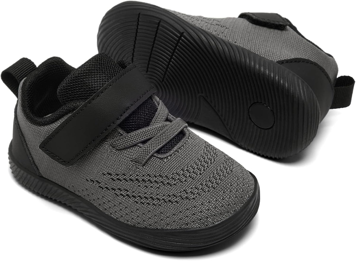 MORENDL Toddler Sneakers Baby Boys & Girls Barefoot Shoes Lightweight Breathable Walking Running