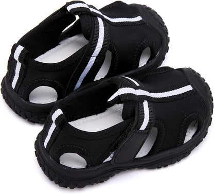 BMCiTYBM Baby Boy Girl Closed Toe Summer Sandals Lightweight Shoes Infant Non-Slip First Walking