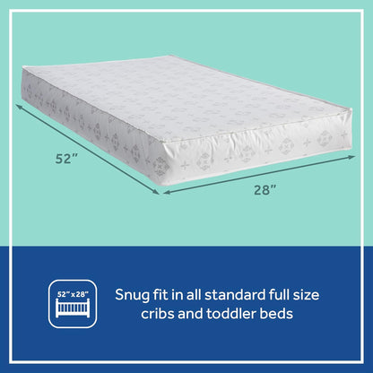 Sealy Baby Airy Night Diamond Breathable Crib Mattress, Made in USA, GREENGUARD GOLD Certified