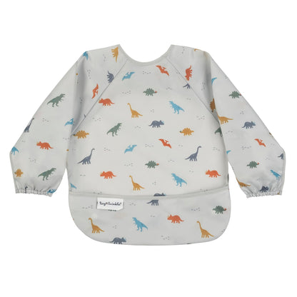 Tiny Twinkle Mess Proof Baby Bib,Waterproof Smock Baby Bib for Eating,Machine Washable Long Sleeve