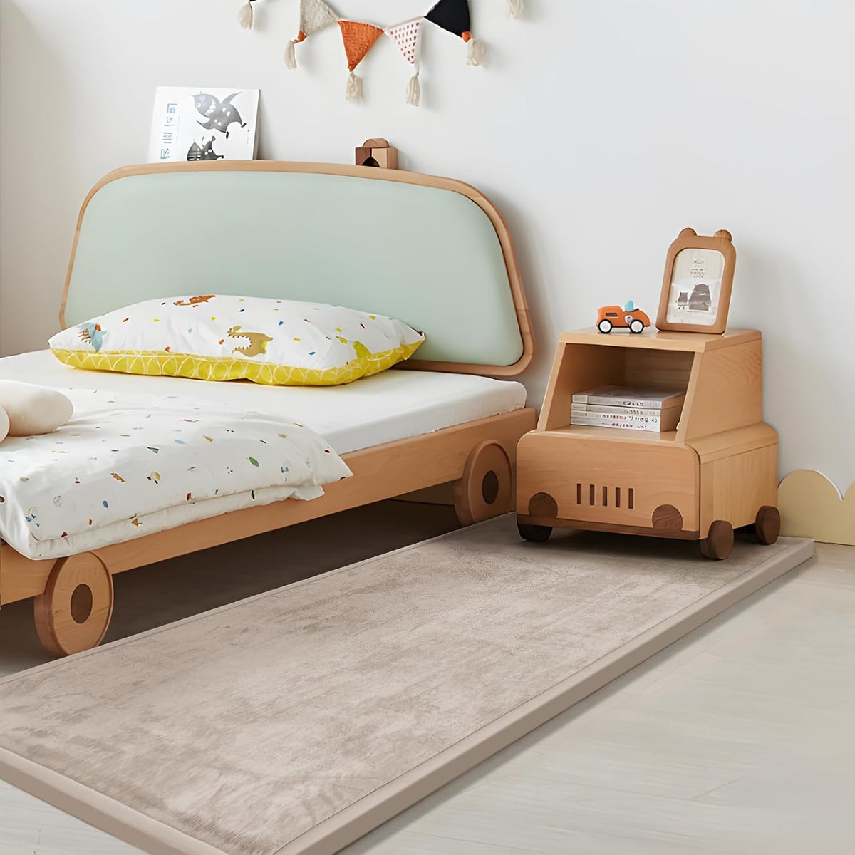 Play Mat for Babies Toddlers,1.3" Thick Elasti-Foam Anti-Fall Cushion Mat for Kids Room,28×72