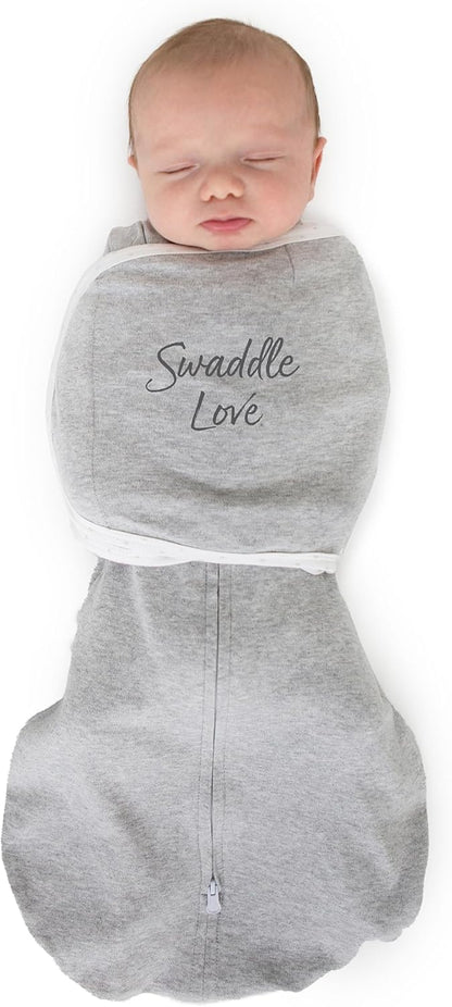 SwaddleDesigns 6-Way Omni Swaddle Sack Arms Up Swaddle for Newborn, More Options to Calm Startle