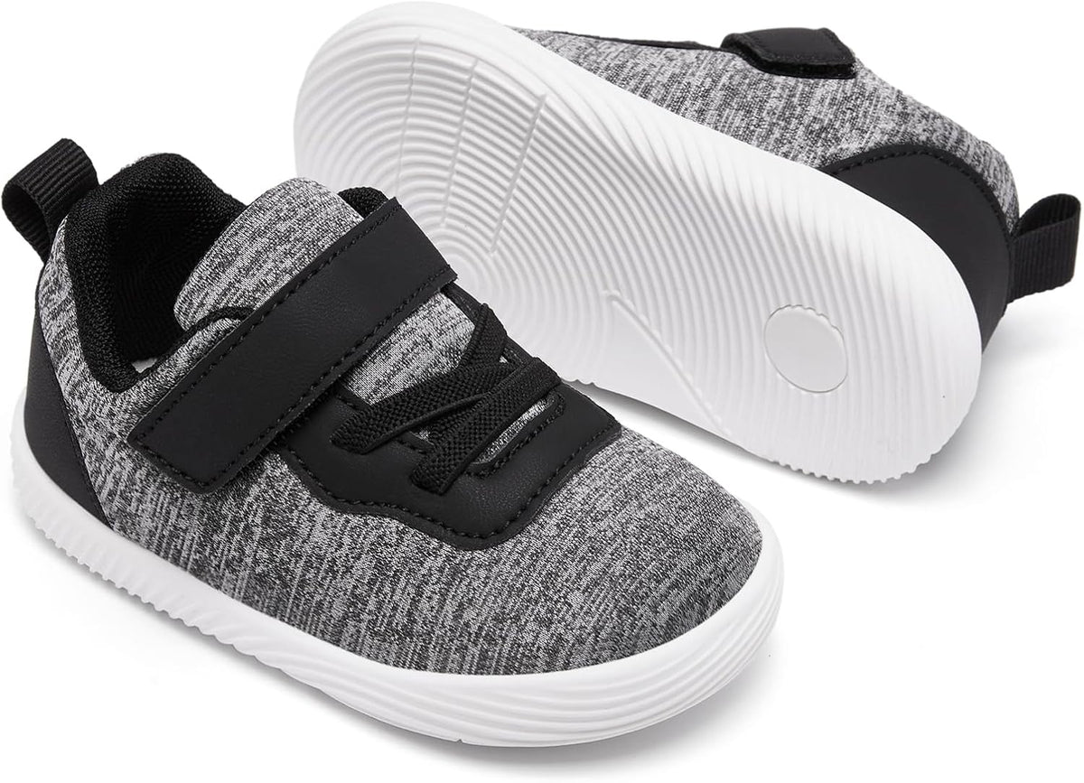 MORENDL Toddler Sneakers Baby Boys & Girls Barefoot Shoes Lightweight Breathable Walking Running